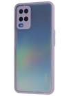 Newface Oppo A54 4G Kılıf Montreal Silikon Kapak - Mor