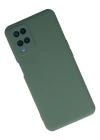 Newface Oppo A54 4G Kılıf Nano içi Kadife Silikon - Koyu Yeşil