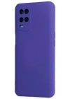 Newface Oppo A54 4G Kılıf Nano içi Kadife Silikon - Mor