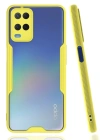 Newface Oppo A54 4G Kılıf Platin Silikon - Sarı
