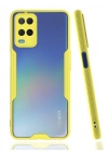 Newface Oppo A54 4G Kılıf Platin Silikon - Sarı