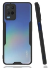Newface Oppo A54 4G Kılıf Platin Silikon - Siyah