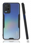 Newface Oppo A54 4G Kılıf Platin Silikon - Siyah