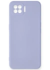 Newface Oppo A73 Kılıf Nano içi Kadife Silikon - Lila