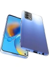 Newface Oppo A74 4G Kılıf Lüx Şeffaf Silikon