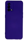 Newface Oppo A74 4G Kılıf Nano içi Kadife Silikon - Mor