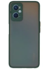 Newface Oppo A96 Kılıf Montreal Silikon Kapak - Yeşil