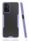 Newface Oppo A96 Kılıf Platin Silikon - Lila