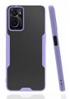 Newface Oppo A96 Kılıf Platin Silikon - Lila
