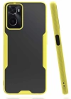 Newface Oppo A96 Kılıf Platin Silikon - Sarı