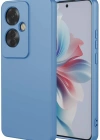 Newface Oppo Reno 11F Kılıf First Silikon - Mavi