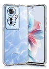 Newface Oppo Reno 11F Kılıf Lüx Şeffaf Silikon
