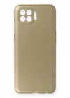 Newface Oppo Reno 4 Lite Kılıf First Silikon - Gold