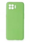 Newface Oppo Reno 4 Lite Kılıf First Silikon - Yeşil