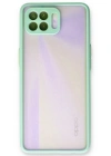 Newface Oppo Reno 4 Lite Kılıf Montreal Silikon Kapak - Turkuaz