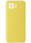 Newface Oppo Reno 4 Lite Kılıf Nano içi Kadife Silikon - Sarı