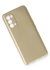 Newface Oppo Reno 5 Kılıf First Silikon - Gold