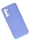 Newface Oppo Reno 5 Kılıf Nano içi Kadife Silikon - Lila