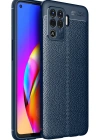 Newface Oppo Reno 5 Lite Kılıf Auto Focus Kapak - Lacivert
