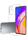Newface Oppo Reno 5 Lite Kılıf Lüx Şeffaf Silikon