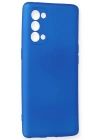 Newface Oppo Reno 5 Pro Kılıf First Silikon - Mavi