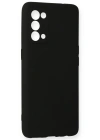 Newface Oppo Reno 5 Pro Kılıf First Silikon - Siyah
