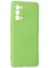 Newface Oppo Reno 5 Pro Kılıf First Silikon - Yeşil