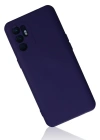 Newface Oppo Reno 6 Kılıf Nano içi Kadife Silikon - Mor