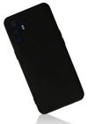Newface Oppo Reno 6 Kılıf Nano içi Kadife Silikon - Siyah