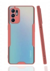 Newface Oppo Reno 6 Kılıf Platin Silikon - Pembe