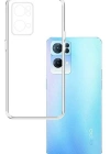 Newface Oppo Reno 7 Lite Kılıf Lüx Şeffaf Silikon