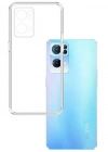 Newface Oppo Reno 7 Lite Kılıf Lüx Şeffaf Silikon