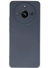 Newface Realme 11 Pro Kılıf Nano içi Kadife Silikon - Gri