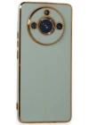 Newface Realme 11 Pro Kılıf Volet Silikon - Açık Yeşil