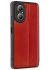 Newface Realme 12 Lite Kılıf Flip Cover - Kırmızı