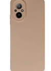 Newface Realme 12 Lite Kılıf Nano içi Kadife Silikon - Pudra