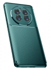 Newface Realme 12 Pro Plus Kılıf Auto Focus Karbon Kapak - Koyu Yeşil