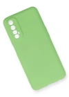 Newface Realme 7 Kılıf First Silikon - Yeşil