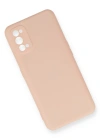 Newface Realme 7 Pro Kılıf Nano içi Kadife Silikon - Pudra