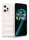 Newface Realme 9 Pro 5G Kılıf Optimum Silikon - Krem