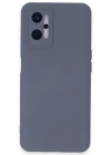 Newface Realme 9i 4G Kılıf Nano içi Kadife Silikon - Gri