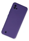 Newface Realme C11 2021 Kılıf Nano içi Kadife Silikon - Mor