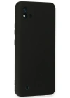 Newface Realme C11 2021 Kılıf Nano içi Kadife Silikon - Siyah