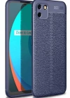 Newface Realme C11 Kılıf Auto Focus Kapak - Lacivert