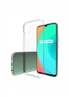 Newface Realme C15 Kılıf Lüx Şeffaf Silikon