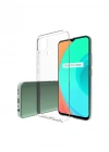 Newface Realme C15 Kılıf Lüx Şeffaf Silikon