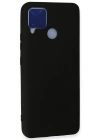 Newface Realme C15 Kılıf Nano içi Kadife Silikon - Siyah