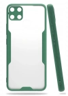 Newface Realme C15 Kılıf Platin Silikon - Yeşil