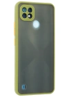 Newface Realme C21 Kılıf Montreal Silikon Kapak - Açık Yeşil