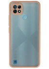 Newface Realme C21 Kılıf Montreal Silikon Kapak - Pembe